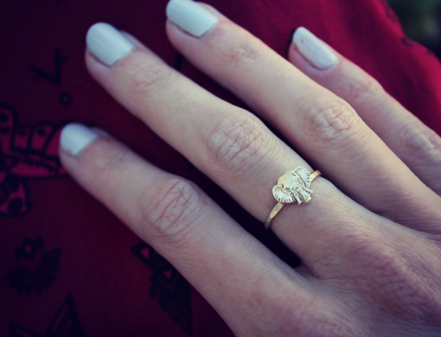 Gold filled Elephant ring