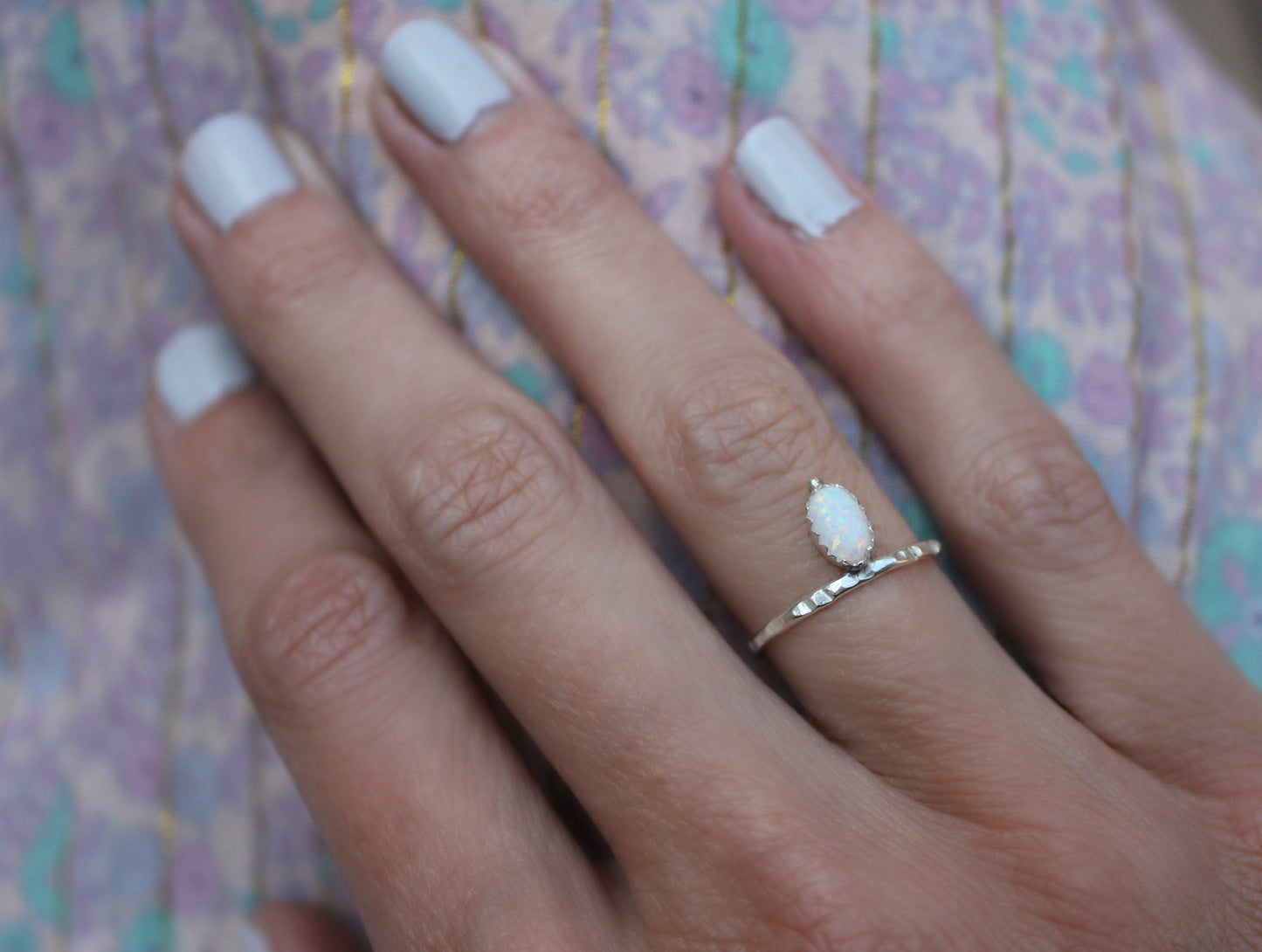 Silver rings, Opal ring, .925 Sterling silver ring, statement rings, stacking ring,  midi ring, stackable ring, gifts for women