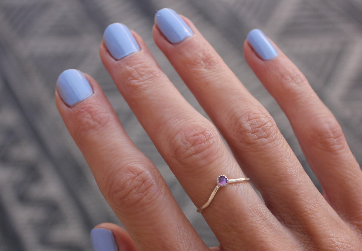 Sterling silver Amethyst ring