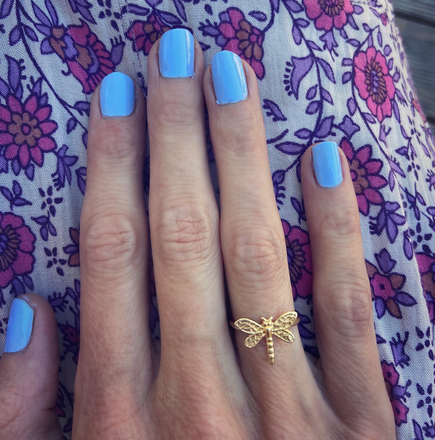 Gold ring, Dragonfly ring, statement rings, 14k gold filled ring, graduation gifts, animal rings