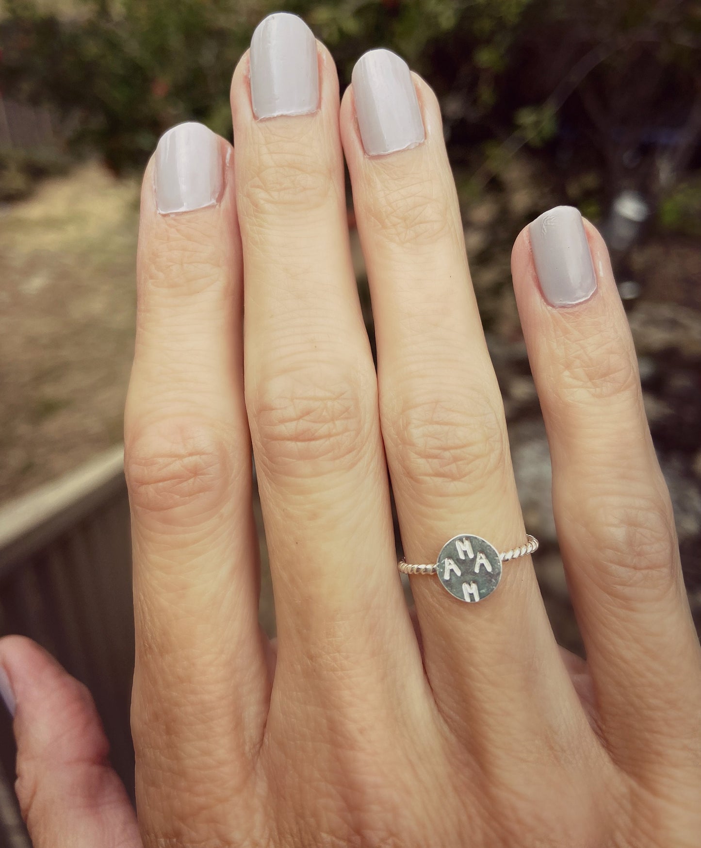 Sterling silver Mama ring - Mother's day ring, Mother's Day gift, Mom ring - also available in 14k gold filled