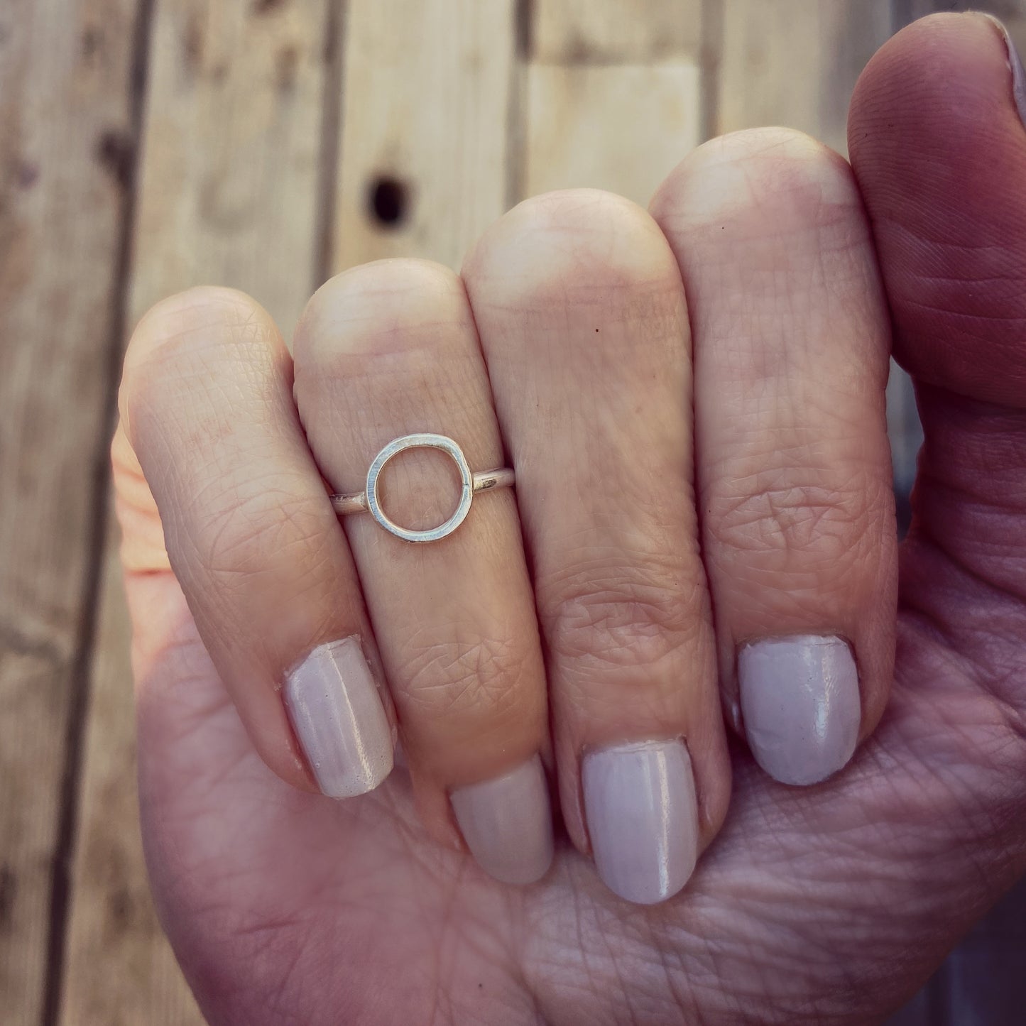 Sterling silver knuckle ring ∙ Circle ring ∙ Midi rings ∙ Mid finger ring ∙ knuckle ring set ∙ Silver rings