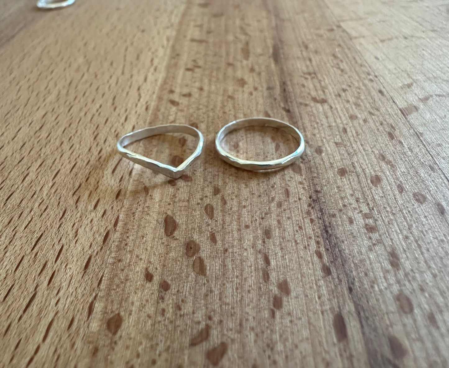 Sterling silver knuckle ring ∙ Stacking rings ∙ Midi rings ∙ Mid finger ring ∙ knuckle ring set ∙ Silver rings