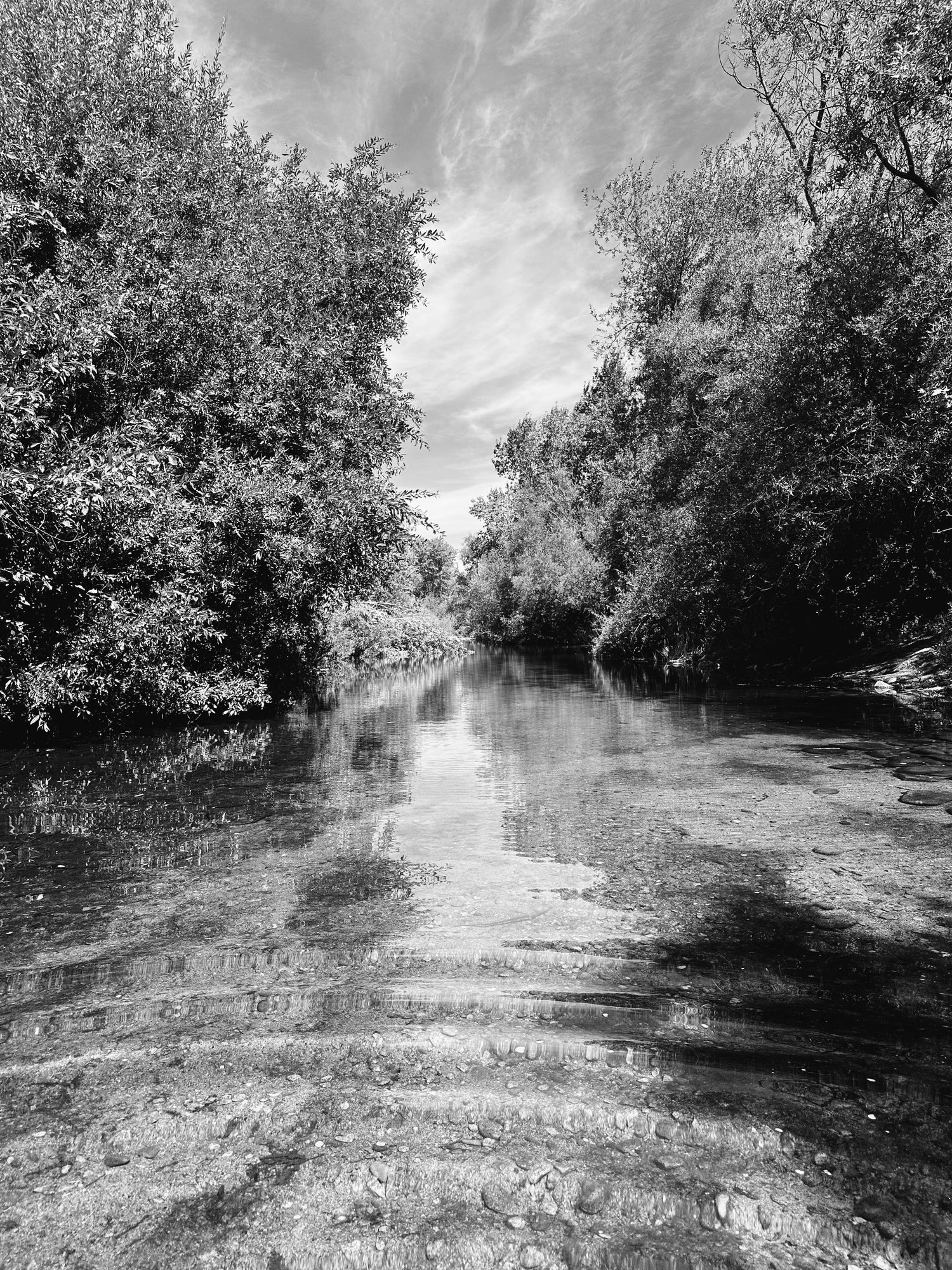 Carmel River Monochrome - Digital download