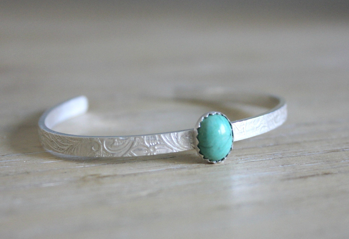 Sterling silver cuff