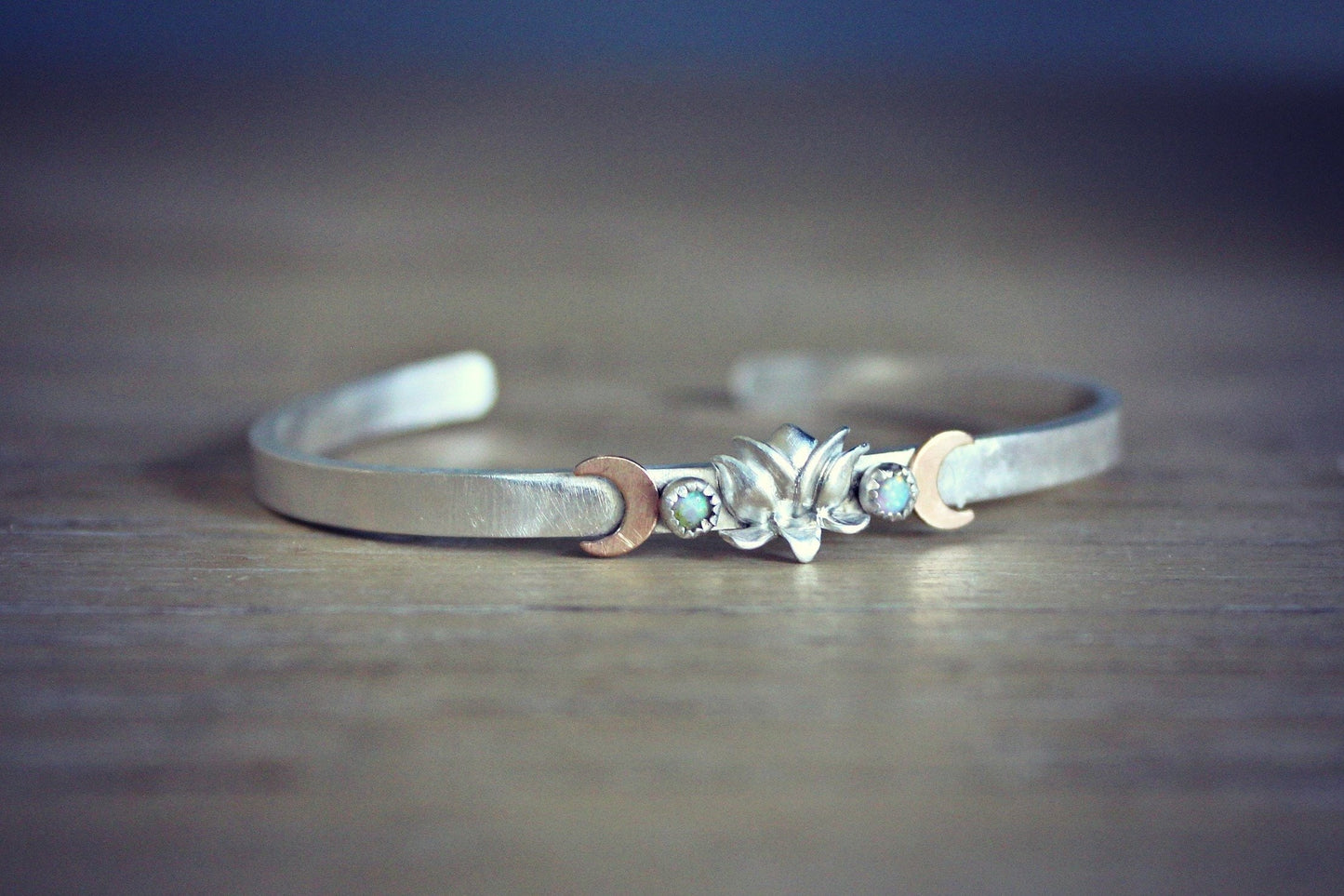 Sterling silver cuff