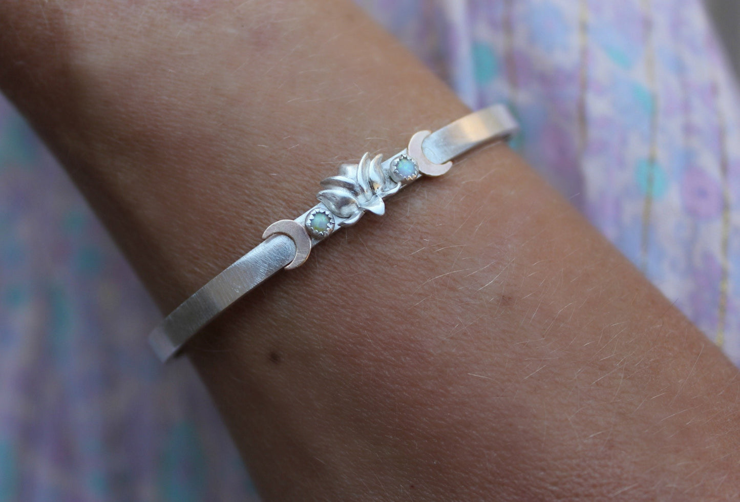 Sterling silver cuff