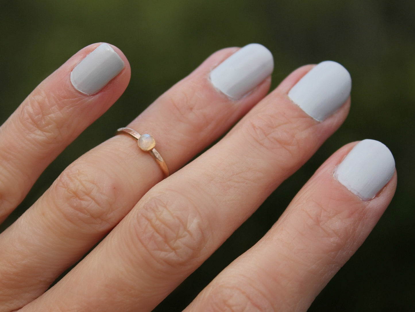 Gold filled Moonstone ring
