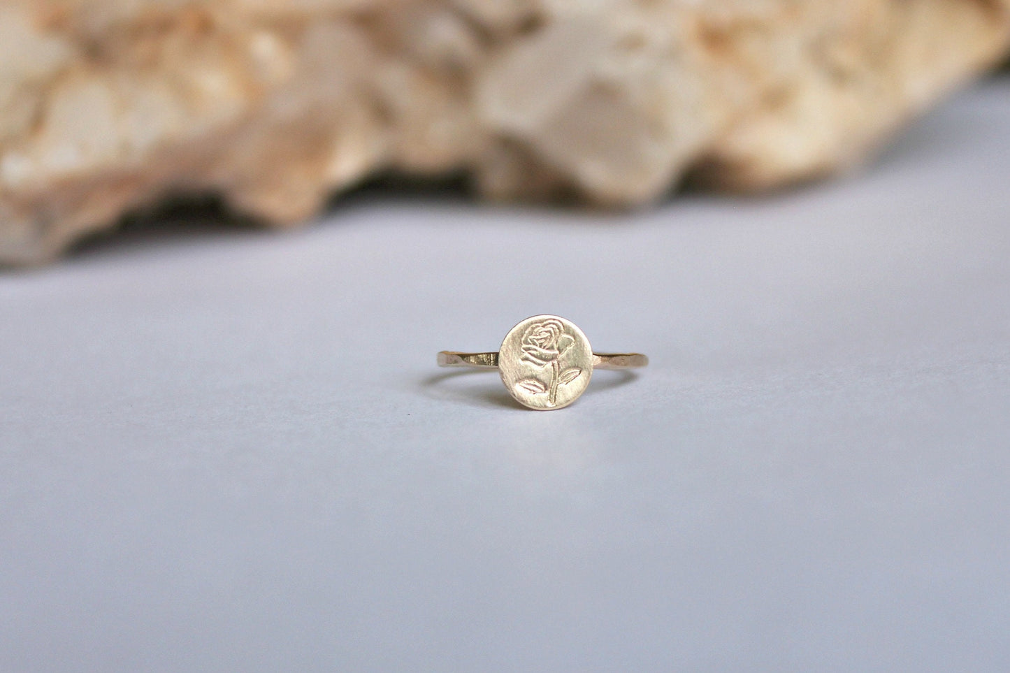 Gold filled Rose ring