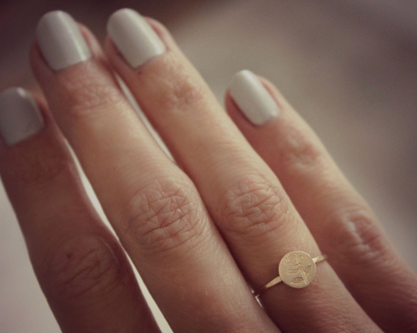 Gold filled Rose ring