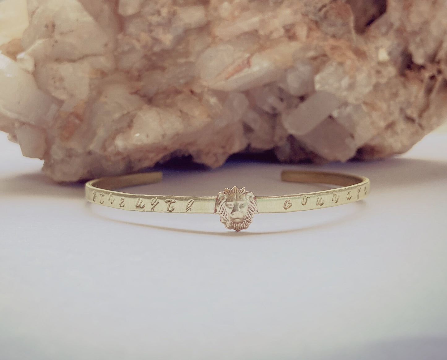 Brass Lion cuff