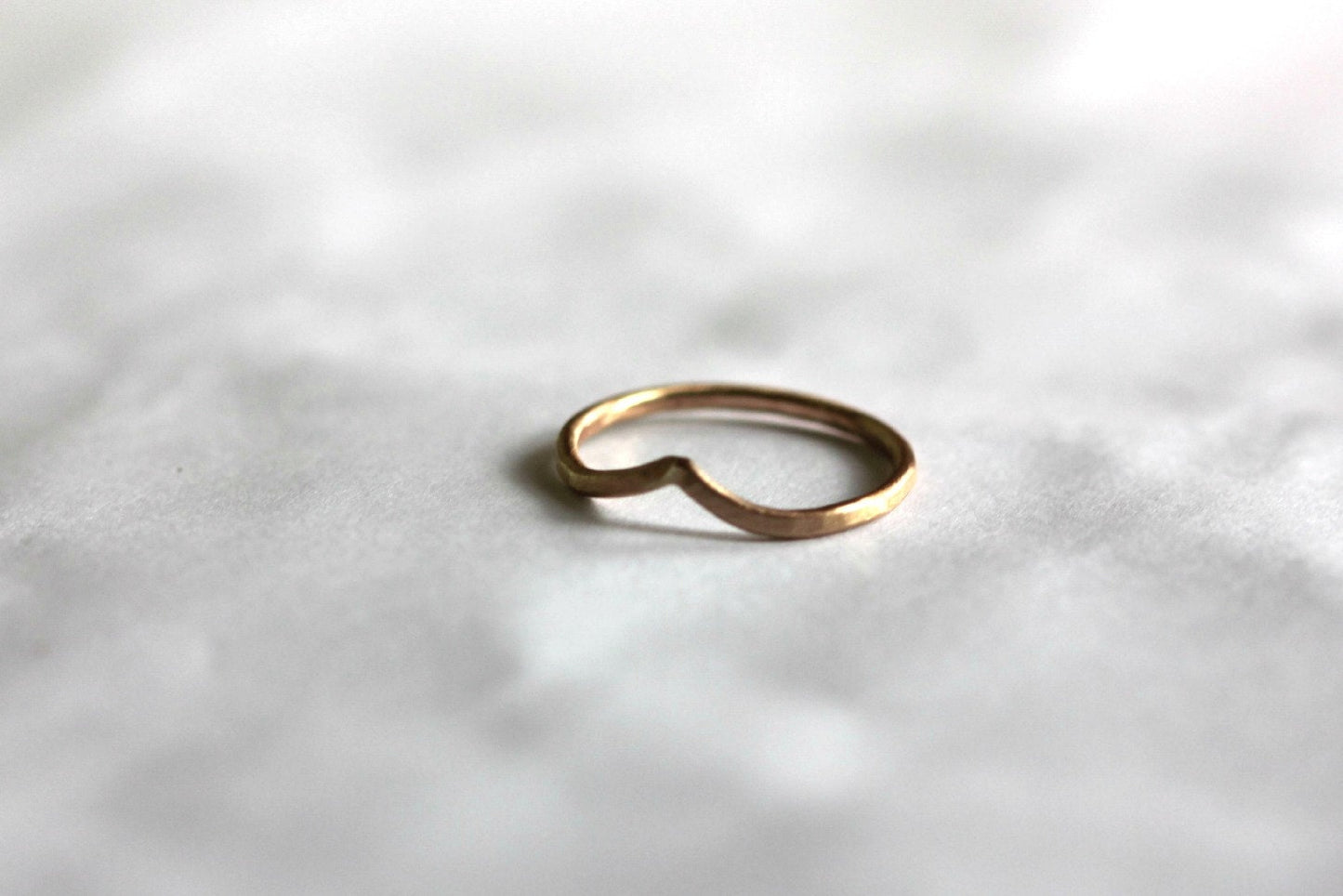 14k Gold filled stacking ring set
