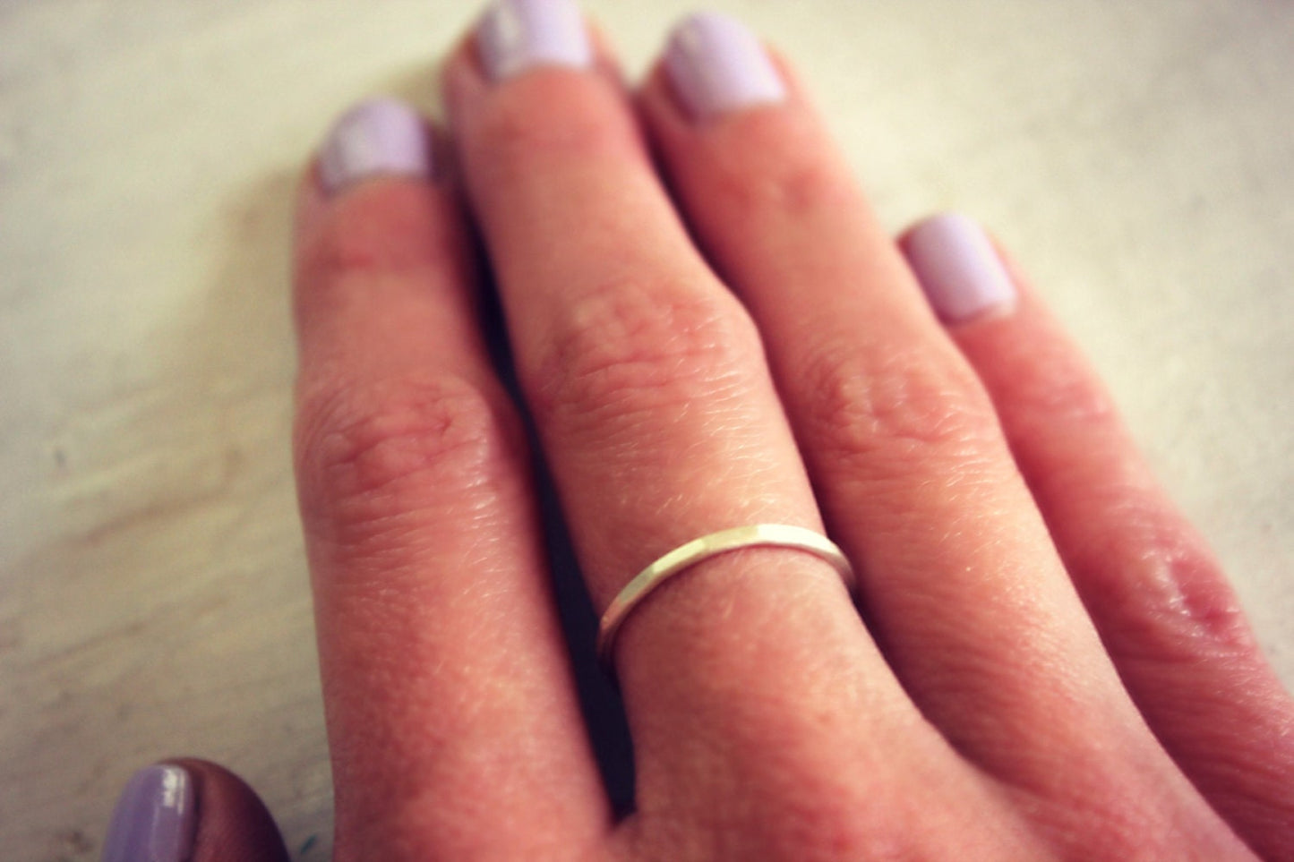 Silver ring, stacking rings, sterling silver stackable ring, sterling midi ring - stack ring